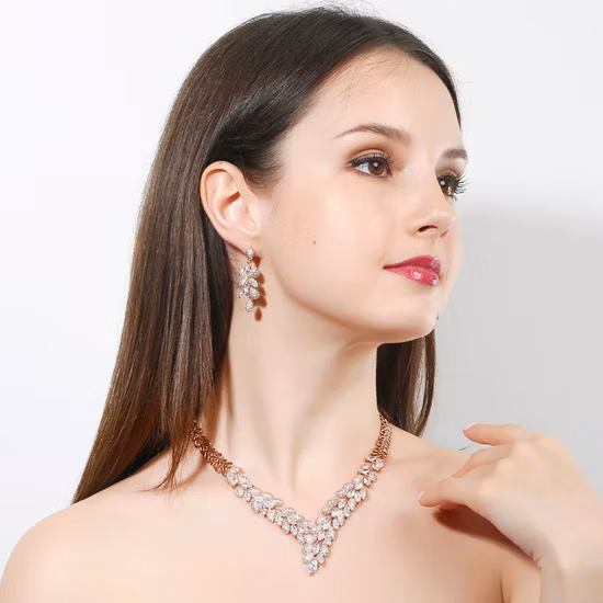 50%off Fashion Hematite Beads Necklace Jewelry Set with Magnetic for Body Health Care (CF-HTN-005)